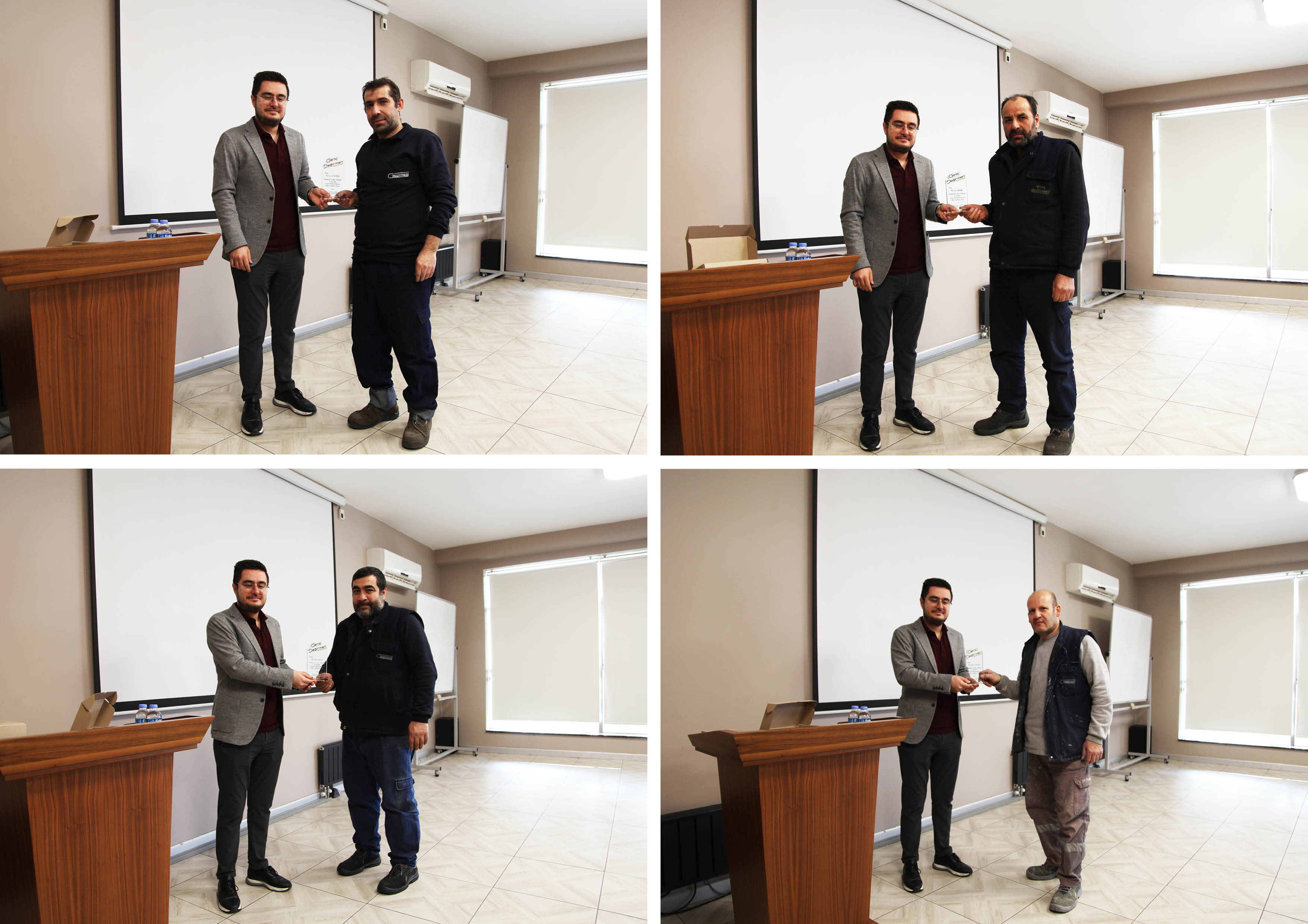  Seniority Plaque to Genç Değirmen Employees